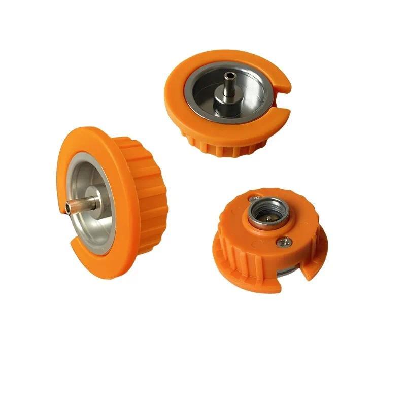 Cassette Torch Adapter High Mountain Flat Gas Tank Connector Portable Camping Heating Converter  Acc