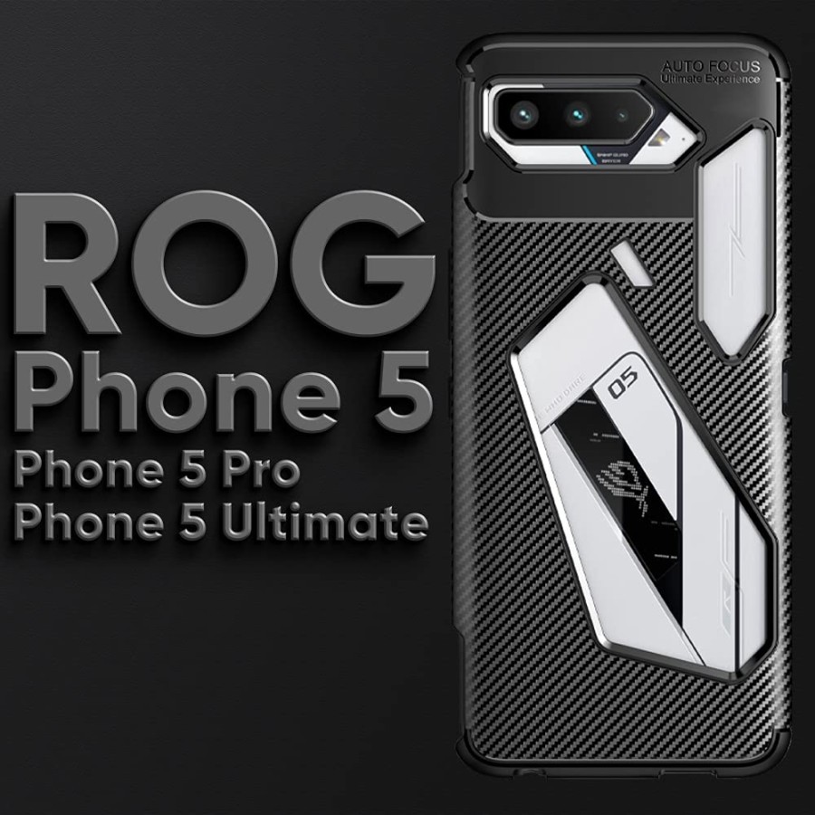 CASE ORIGINAL ASUS ROG PHONE 5 ROG 5S CASE AUTOFOCUS CARBON SLIM ARMOR