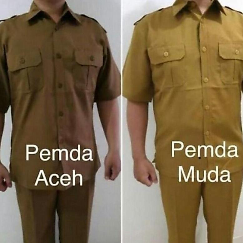Bagus Seragam Pemda Pria, Pdh Pria (Pemda Terang, Gelap, Dongker)