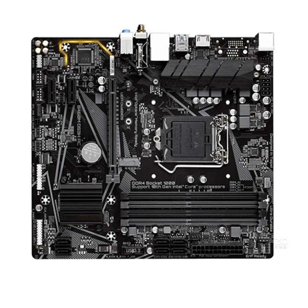 For B460M DS3H AC Motherboard LGA1200 4x DDR4 128GB M.2 Support 10th Gen Intel Core Processors I9-10