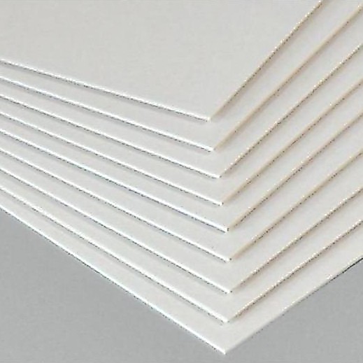 Kertas beermat birmet board putih kertas maket 1,6mm ukuran A4