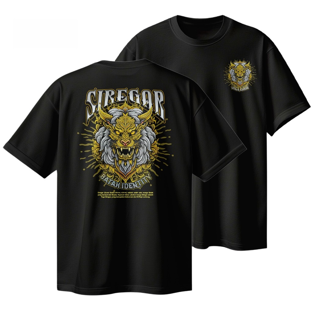 Baju SIREGAR - Batak Identity - Kaos Marga Batak SIREGAR Premium  24S CYR1