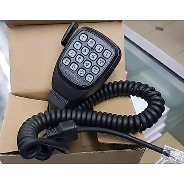 Pujifarhanam - Mic Rig KENWOOD Tm281 281 271 261 KMc32 Ptt Extramic Mikrofon KMC 32