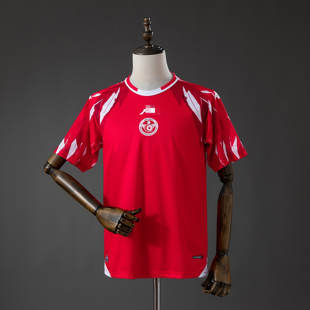 Jersey Tunisia 2026 World Cup Away A113 T shirt pria