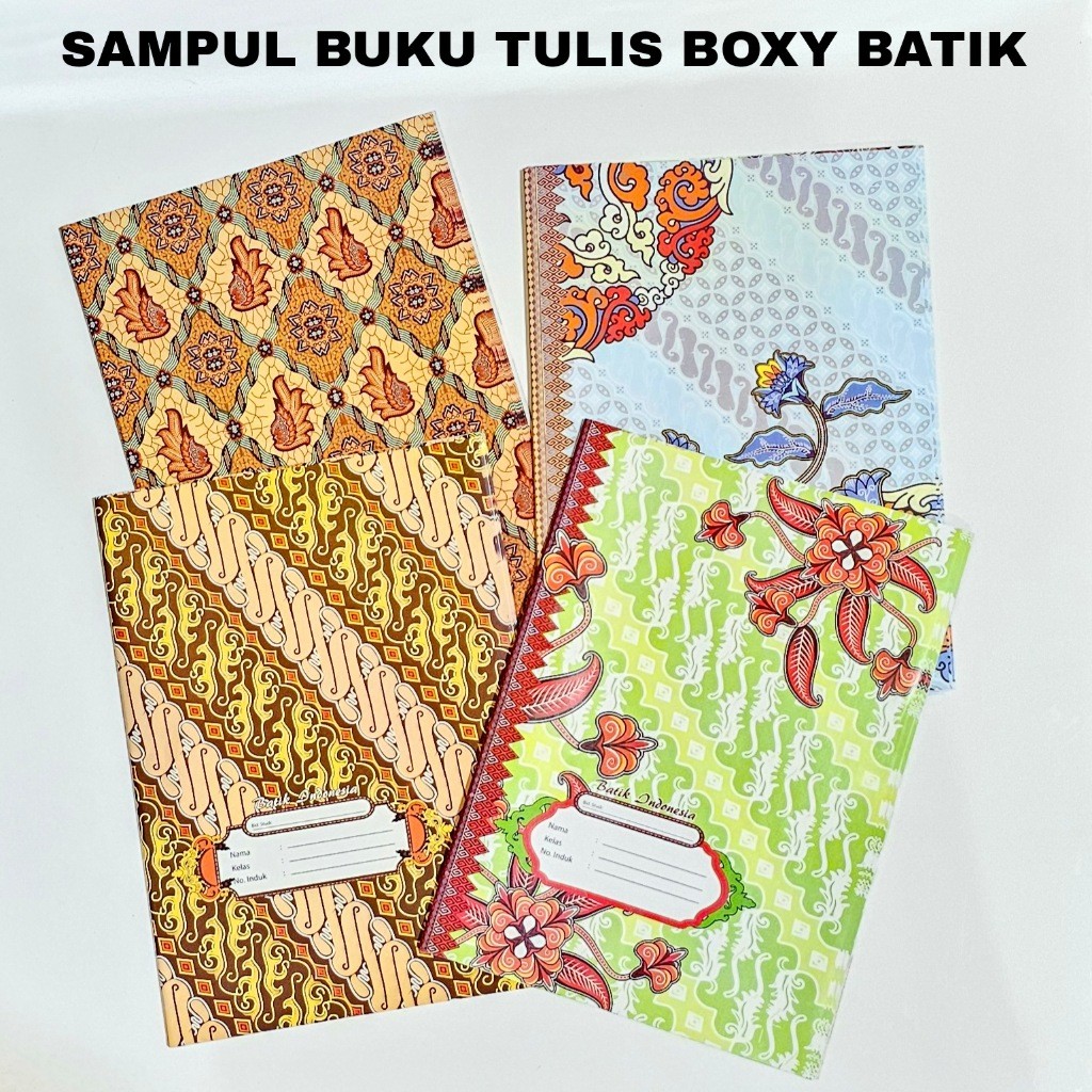 GG Sampul Buku Kraft Samson Batik Boxy(20lb) BigBoss/Sampul Buku Sekolah/Sampul Coklat