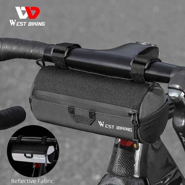 Foto West Biking Tas Sepeda Handlebar Stang Frame Sadel Seatpost Selempang