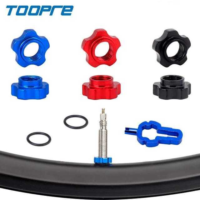 Foto Toopre Baut Mur Kunci Tutup Pentil Presta Ban Sepeda Tool Valve Nut Presta