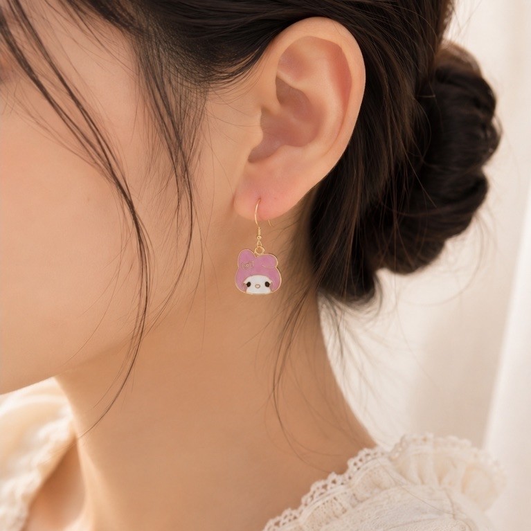 anting anak titanium