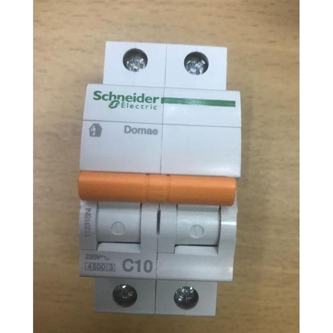 MCB Schneider 2phase 6A /MCB 2P 6A / MCB schneider domae 2P 6A