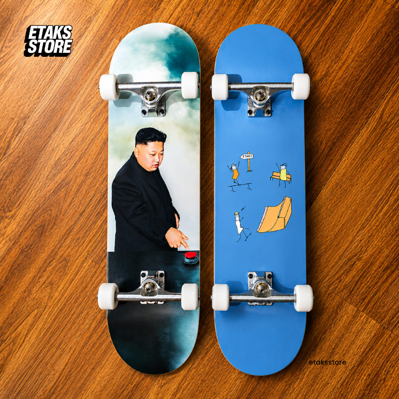 Papan Etaks Skateboard Komplit | Fullset Complete | Canadian Maple Premium Original