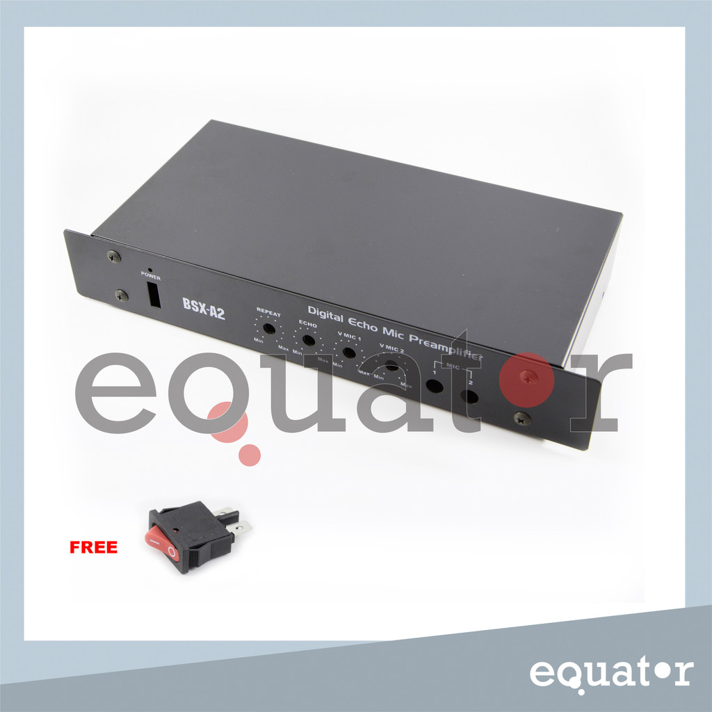 Box / Casing BSX A2 Digital Echo Mic PreAmplifier
