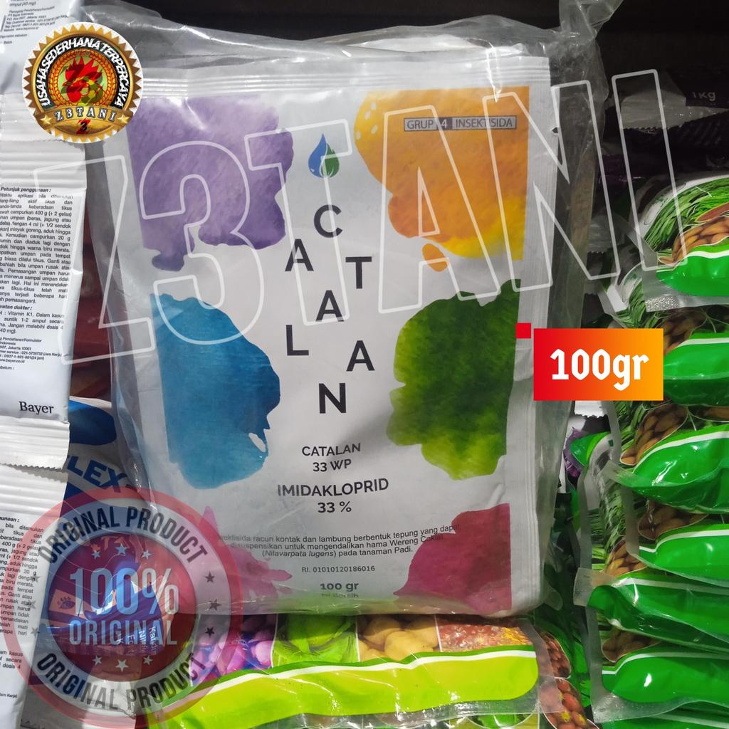 Insektisida CATALAN 33 WP 100gr Pengendali Hama Wereng