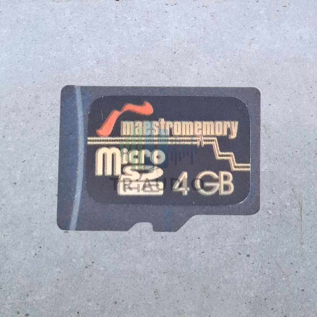 Micro SD Maestro Memory 4GB Kartu Memori HP Kamera CCTV Blok Musik