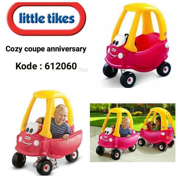 LITTLE TIKES cozy coupe red yellow mainan mobil mobilan anak