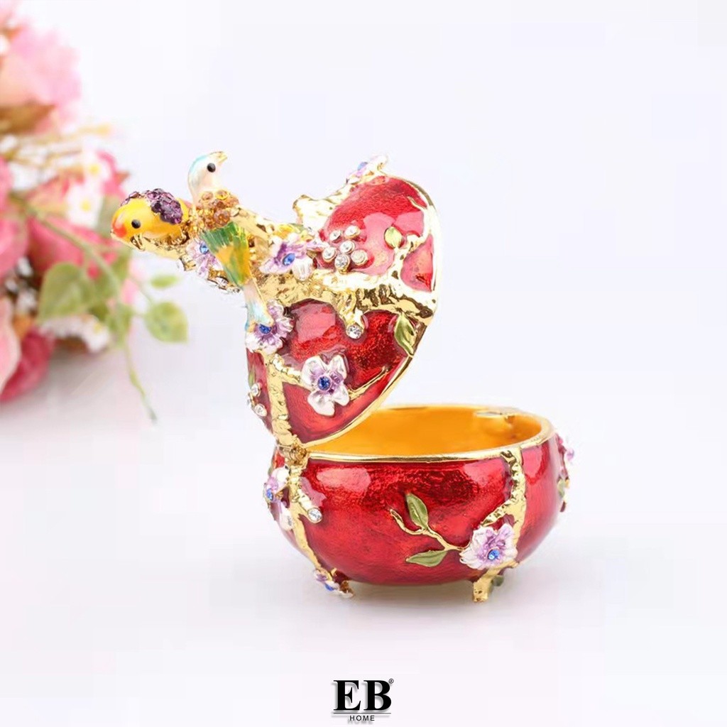 EB Home ID - Tempat Aksessoris Vintage Mewah / Decorative Vibrant Jewelry Case 791