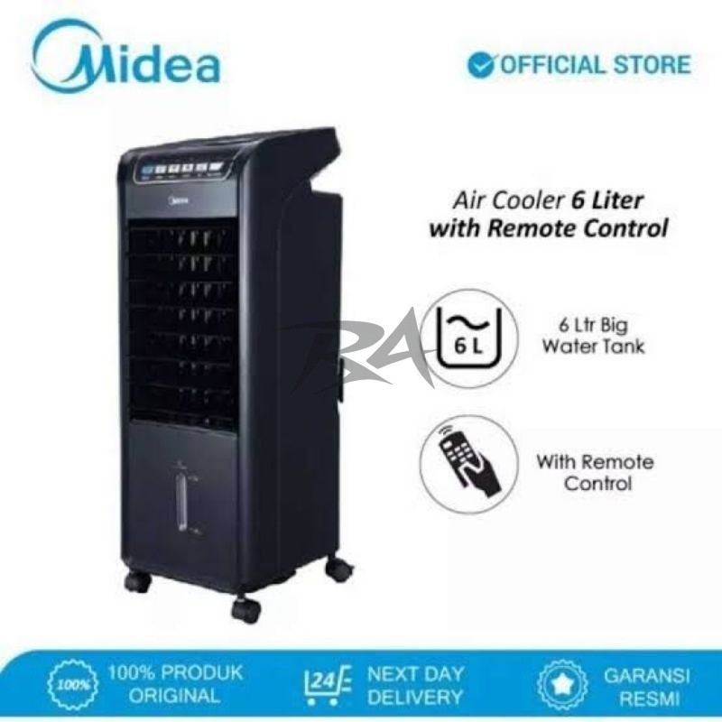 III MIDEA AC 100AB 100A 100 100AB AC100 AB A AC100A B AC100AB AIR COOLER AIRCOOLER 6 LITER 6L REMOTE