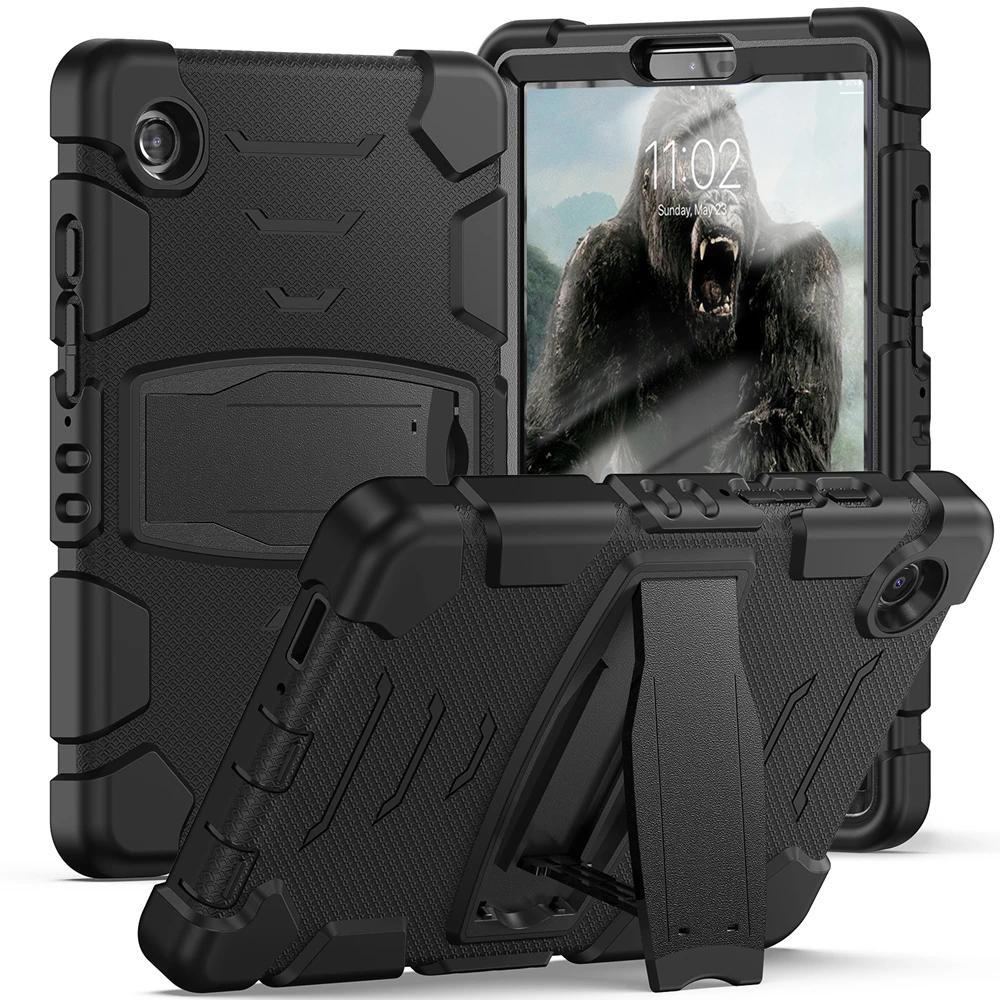 For Samsung Galaxy Tab A11 A9 Plus 11 S8 S7 FE Plus S6 Lite A8 A7 Lite Heavy Duty Rugged Armor Silic