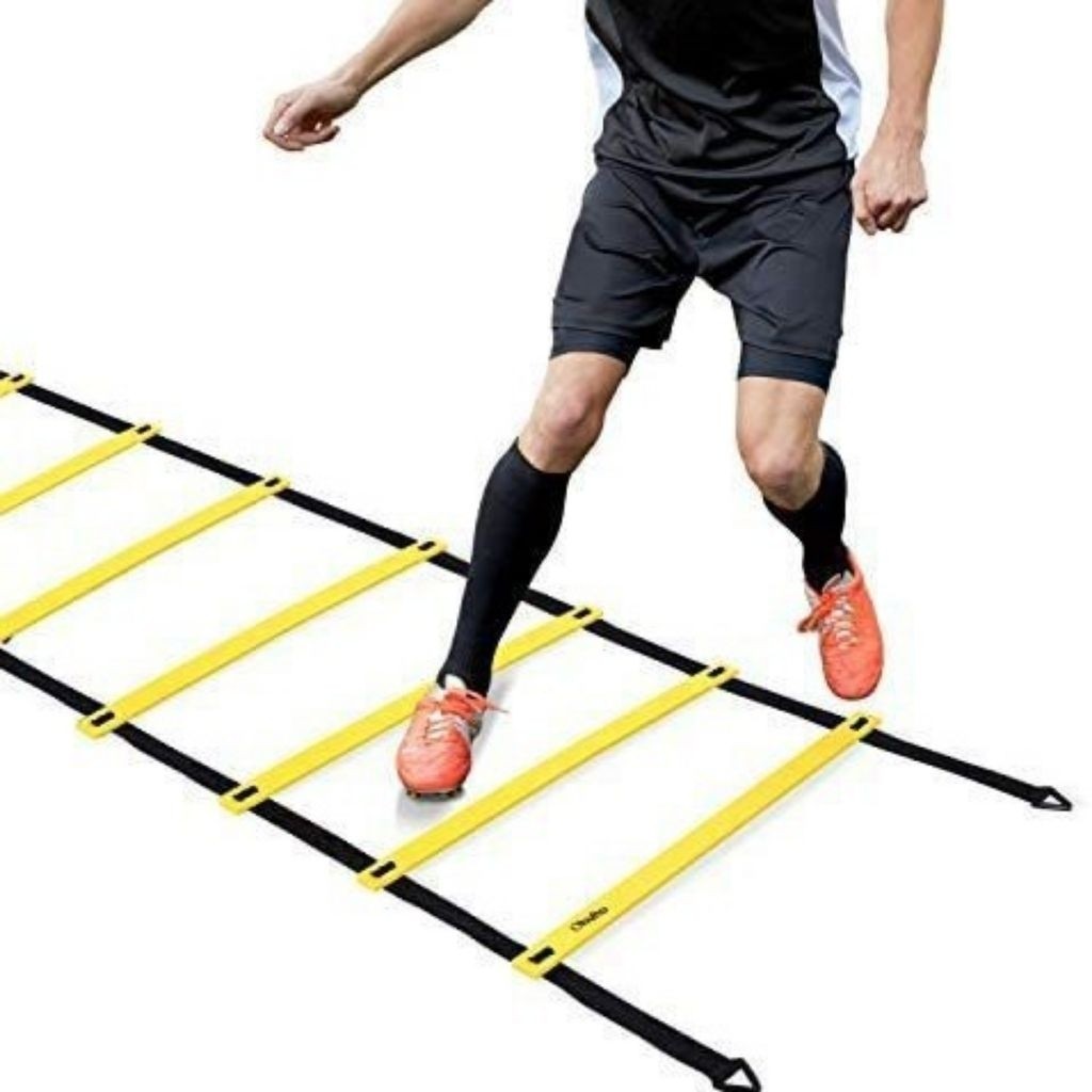 (READY STOK) 4 METER 8 BILAH Agility Ladder Training Olahraga, Agility Ladder Latihan Ketangkasan (T
