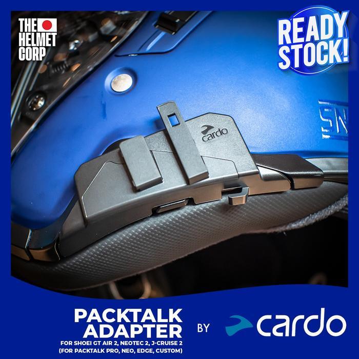 CARDO PACKTALK ADAPTOR FOR SHOEI HELMET NEOTEC2 GTAIR2 J CRUISE2 PACKTALK PRO EDGE NEO CUSTOM