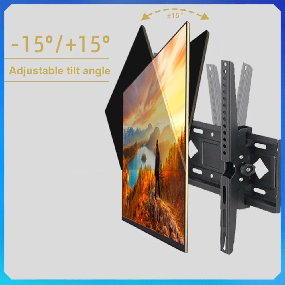 TV Wall Mount VESA Bracket Tilt Plasma TV Mount Load Up To 45/50kg Universal Fixed TV Wall Mount Bra