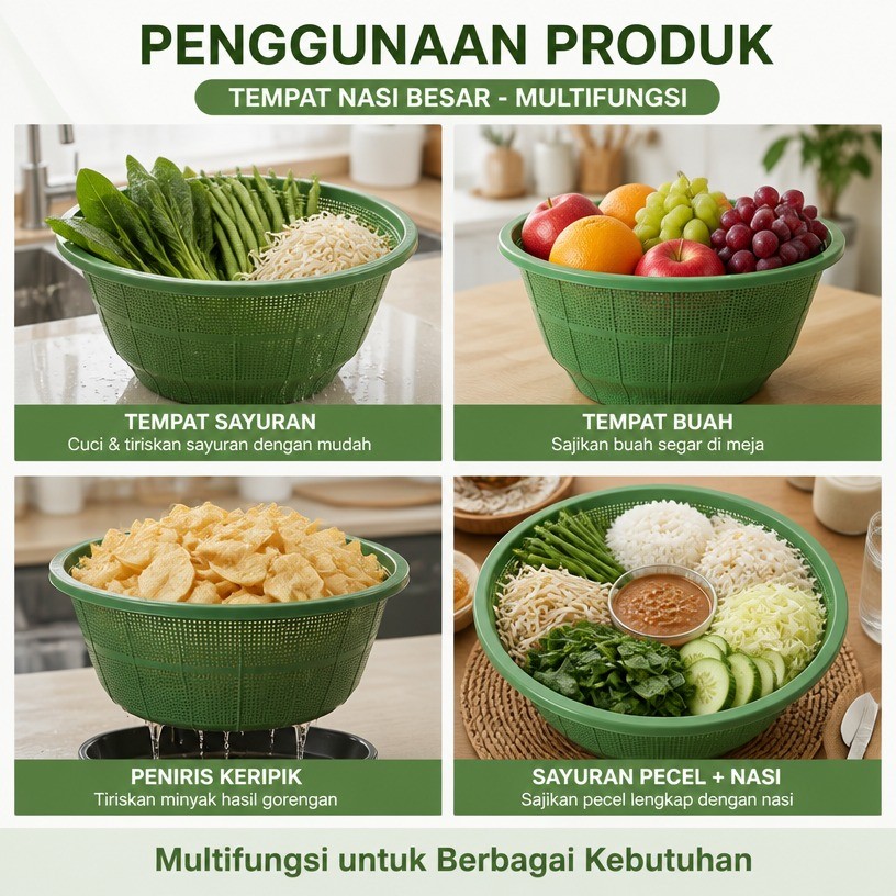 Bakul plastik nasi jumbo// bakul nasi besar jumbo // bakul hajatan // bakul plastik warna