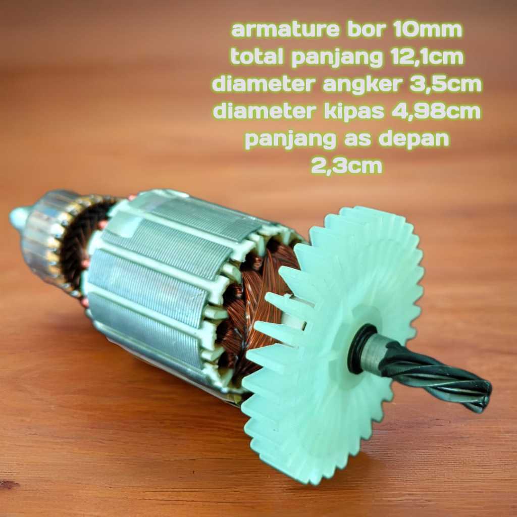 DaniCV Armature Bor Hiroki HR 710R Angker Mesin Bor kayu 10 mm dan sejenisnya