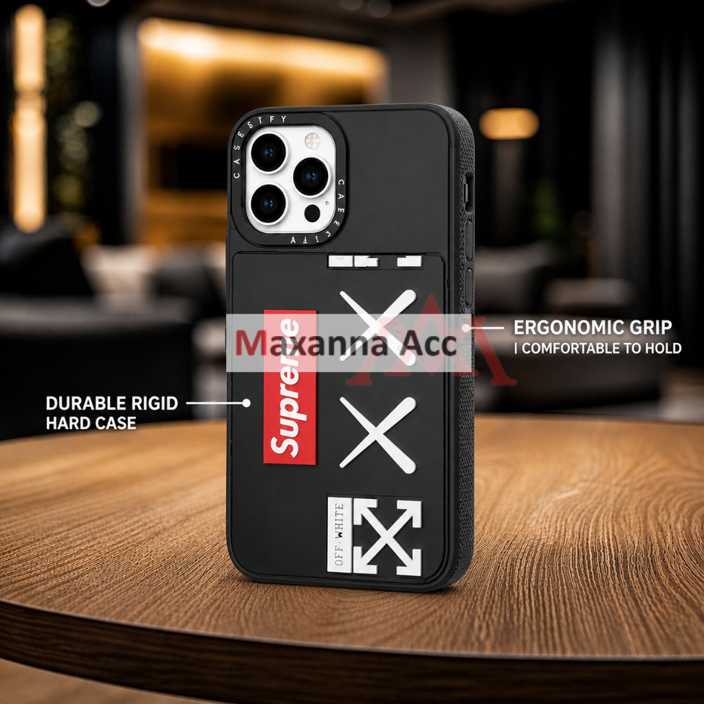 [MAXANNA] [ iPhone XR / 11 ] Drop Proof CASETIFY Phone Case Premium Hard Casetify 3D | Hardcase Hype