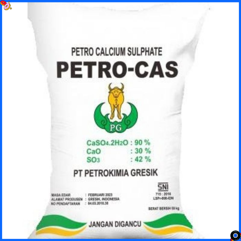 Kapur Pertanian Petrocas 20Kg Asli PT Petrokimia Gresik Dolomit Kapur Tanah