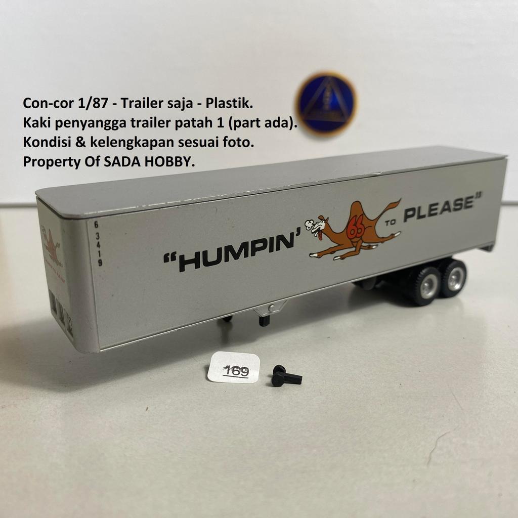 Con-Cor 1/87 Semi Trailer Campbell 66 Express HO Scale Unit Only Minus