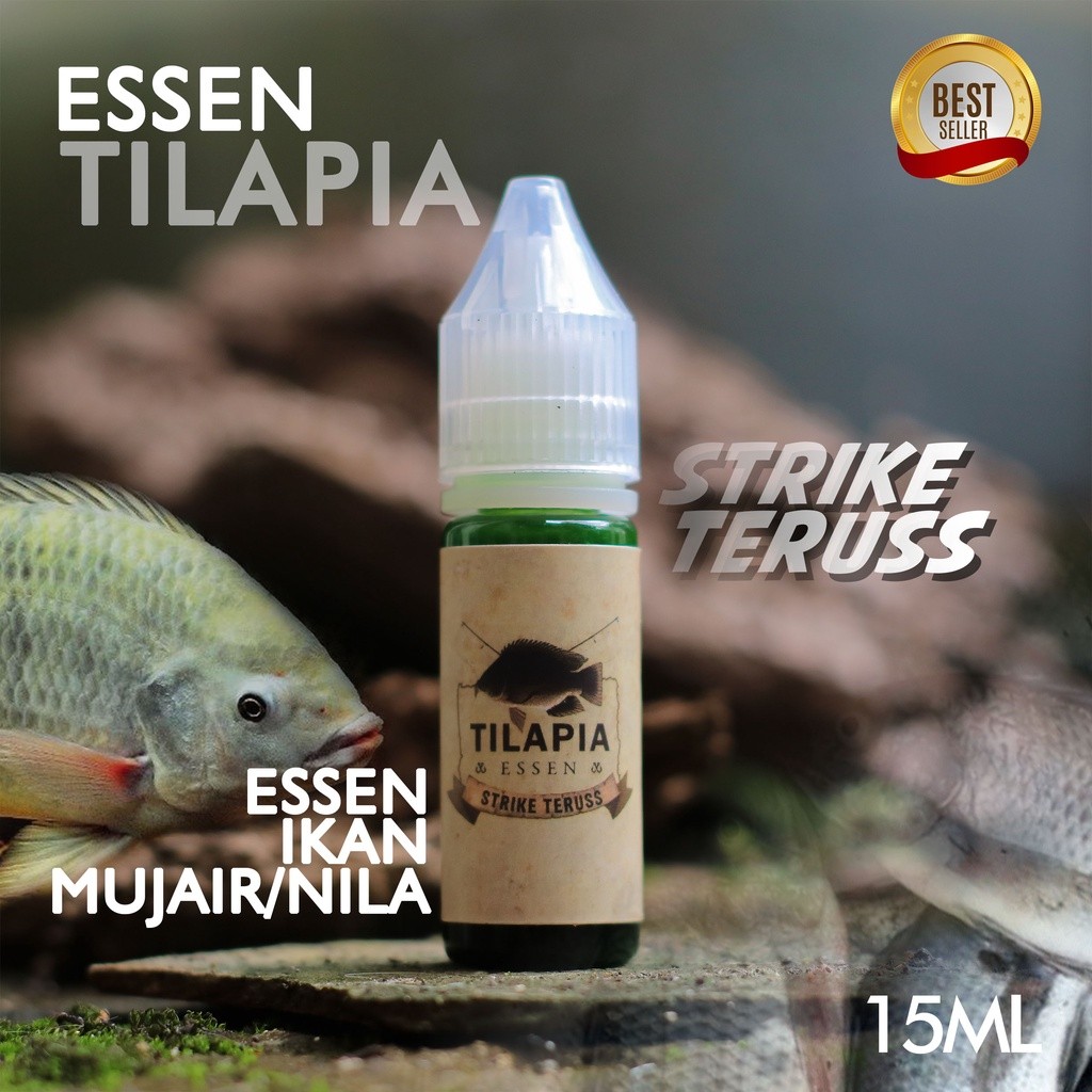 ORIGINAL PROMO TILAPIA ESSEN IKAN NILA IKAN MUJAIR MUJAER LUMUT LUKUT - essen pancing ikan