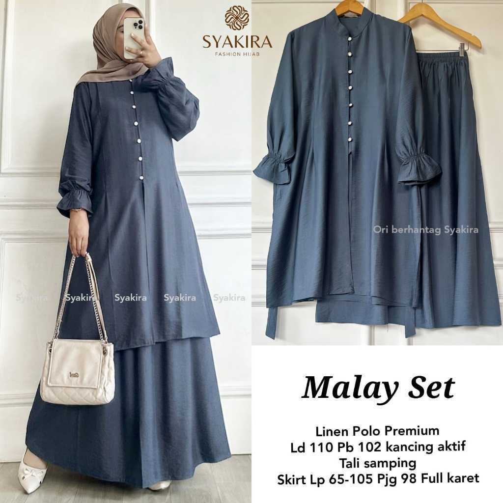 0709      MALAY SET by sYAKIRA   DAILY WEAR  FASHION HIJAB STORE // NOVIISTUFF