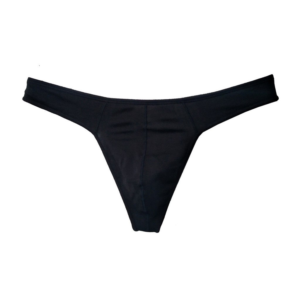 Celana dalam pria model thong berbahan katun, celana dalam olahraga, celana dalam lari pria yang sek