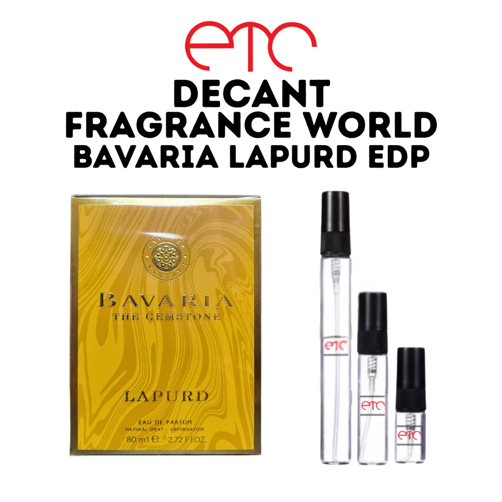 DECANT Parfum Fragrance World Bavaria Lapurd EDP for Men