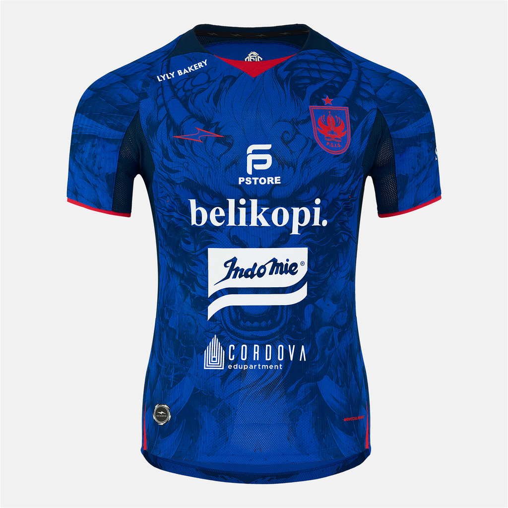 Men Riors PSIS Semarang Player Match Home Jersey Full Sponsor