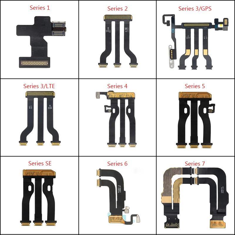LCD Display Touch Screen Motherboard Connector Flex Cable For Apple Watch iWatch SE2 Series 2 3 4 5 