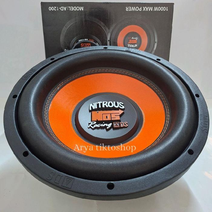 Subwofer Ads 12 Inch Nitrous Nos Subwoofer ADS AD 1200 NITROUS NOS 1000Watt