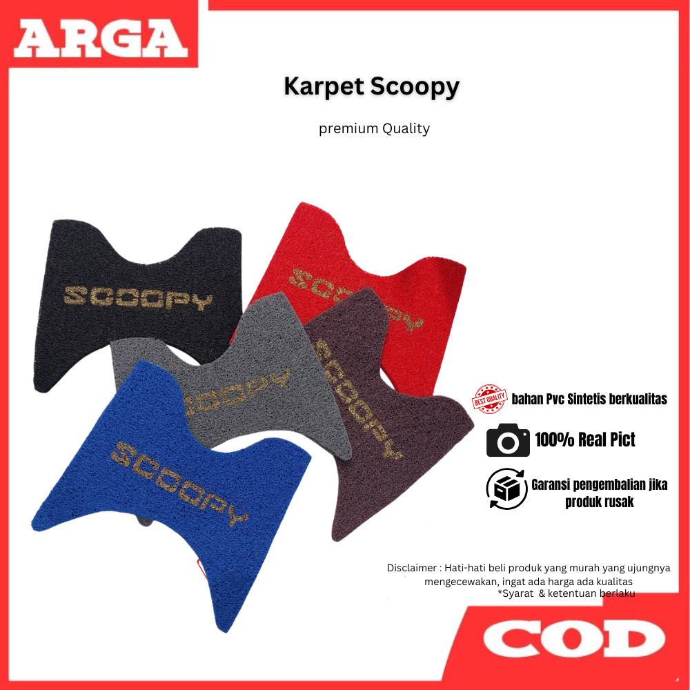 Karpet Motor Scoopy / Keset Motor Scoopy / Alas Kaki Motor honda Scoopy stylish