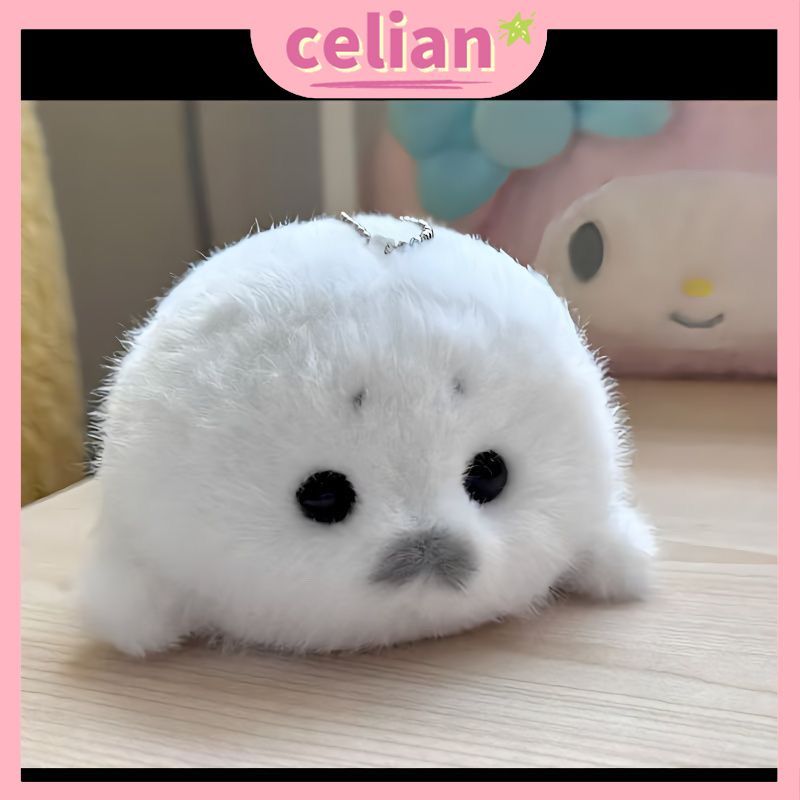 Ready-Gantungan Kunci Anjing Laut/Gantungan Kunci Anjing Laut Boneka