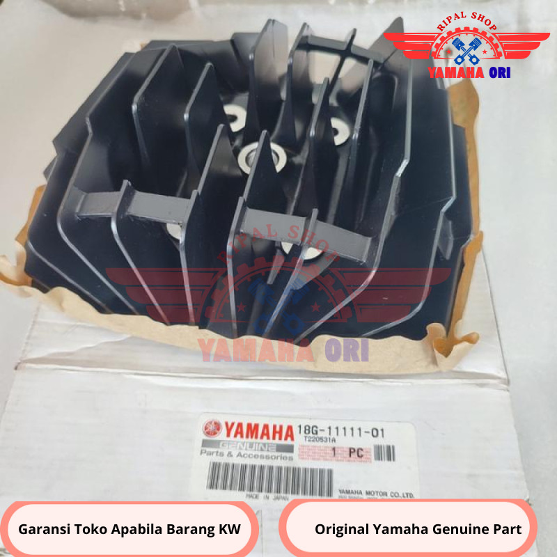 Cylinder Head Kop Nanas Yamaha YZ 125 RX King Original YGP Japan 18G-11111-01