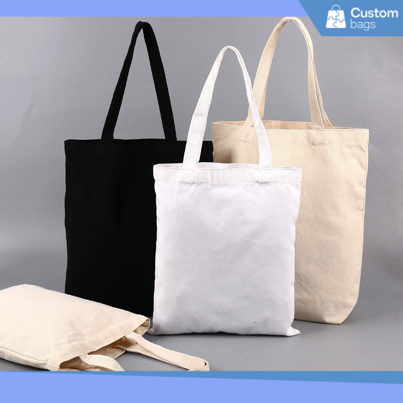 HEMAT Totebag Kanvas Polos ukuran 30x35 / Tote Bag Kanvas Putih 35x40 / Totebag Kanvas Putih Satuan