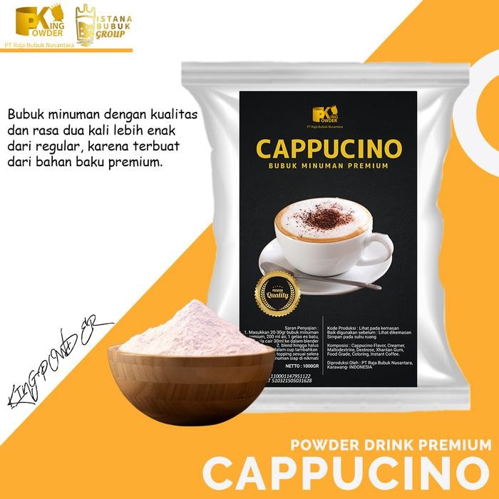 [zerov] Bubuk Cappucino Premium, Premium Powder Cappucino, Bubuk Kopi Cappucino Premium - cappucino 