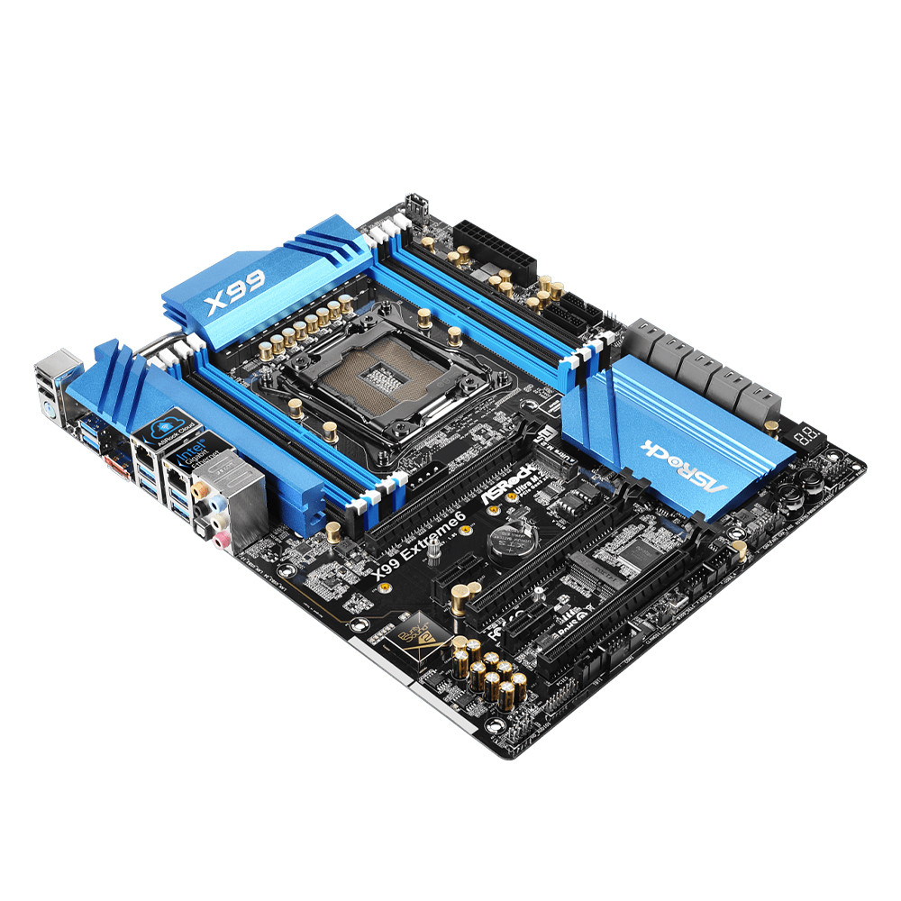 ASROCK X99 EXTREME6 LGA 2011-3 ATX Motherboard X99 Support CPU Xeon E5-2678 V3 I7-5960X I7-5820K DDR