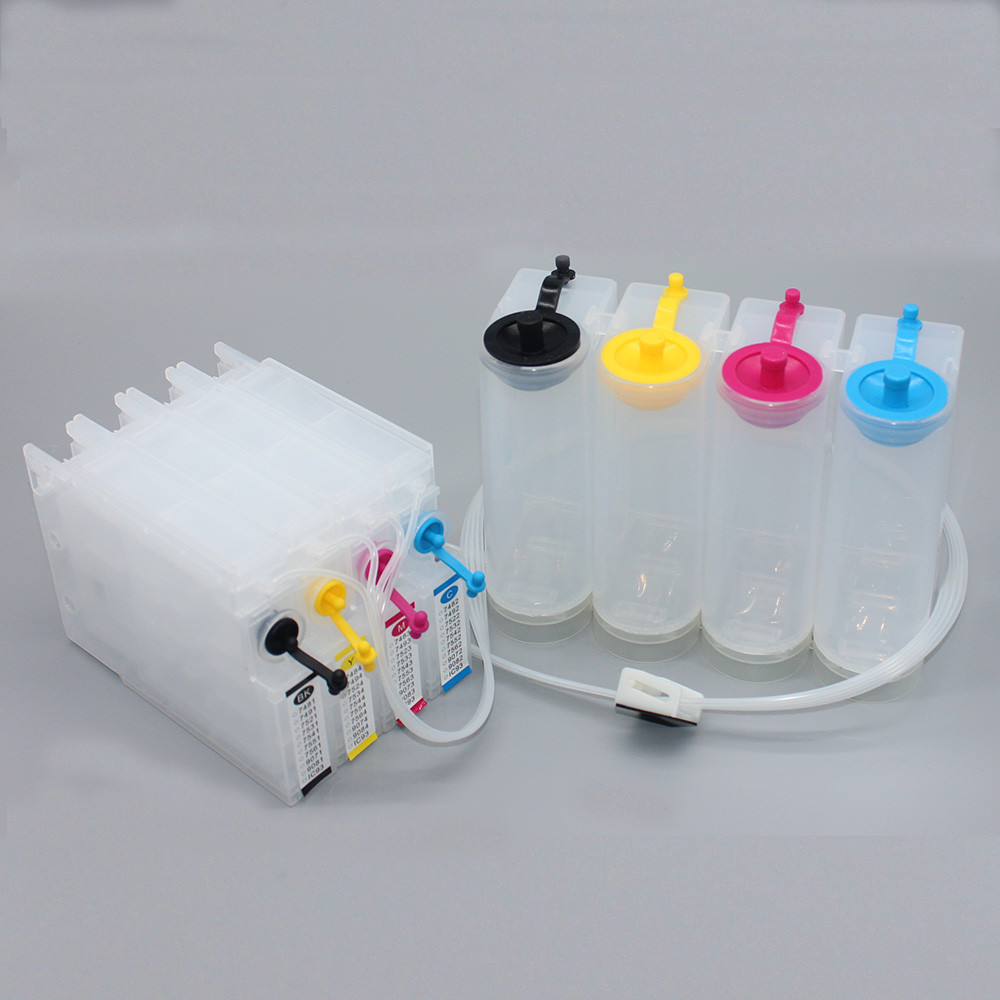 T04A T04B T912 Empty Ciss System for Epson WorkForce Pro WF-C8190 WF-C8690 WF-C8610 Printer No ip