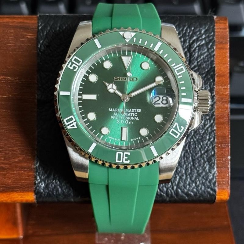 Seiko Hulk Submariner NH35 Automatic Rubber Style