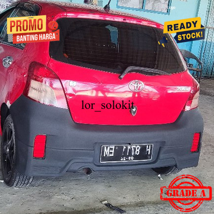 [READY] Bodykit Bemper Belakang Upgrade Yaris 2006-2011 Trd Body Kit Yaris Bakpao