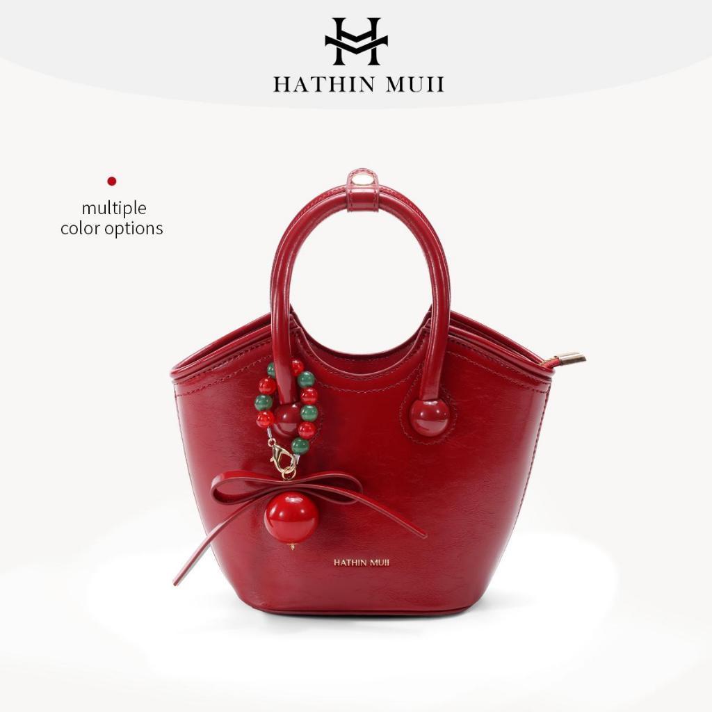 RASTSHOP HMU5029 - HathinMuii - [Cherry bag] Tas Tangan Wanita Tas Selempang Wanita Cute Hand Bag