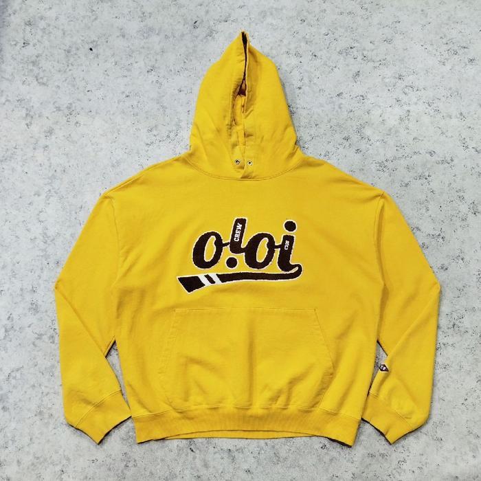pullover hoodie kuning 5252 by OIOI logo bordir casual boxy fit murah bagus