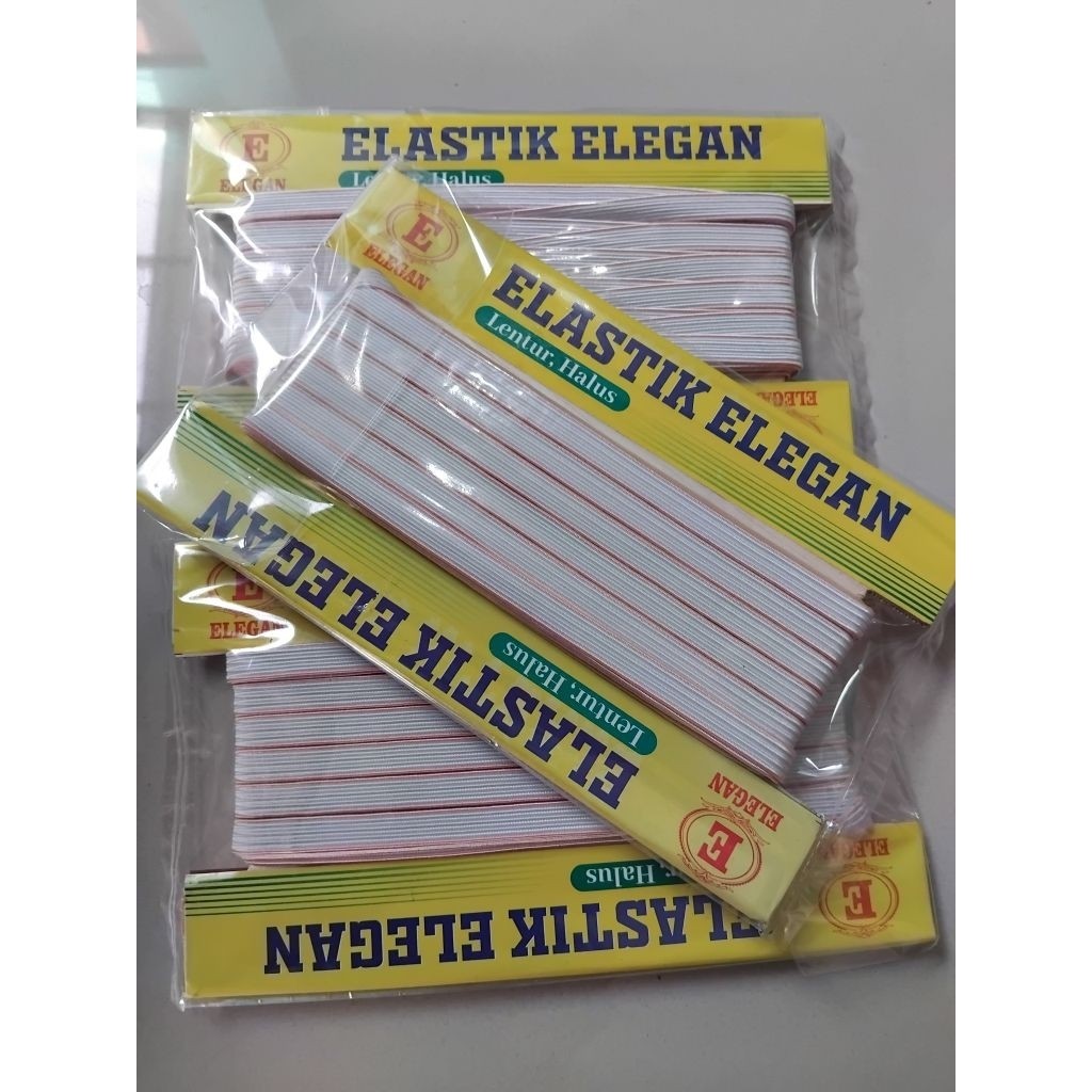 (Elastis Super list merah)Elastis karet/Tali Kolor Elastis/kolor/Tali Celana