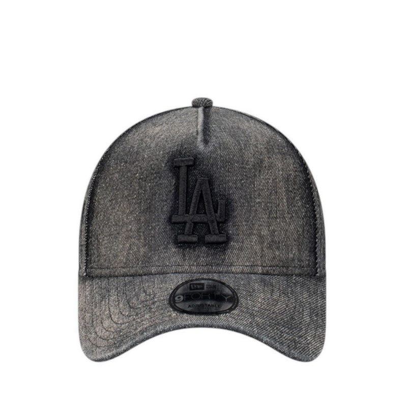 New Era 940Afcs Q424 Denim Snow Wash Losdod Men's Caps - Black Denim