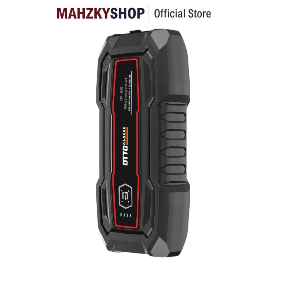 Otto Klasse Jump Starter 12V Powerbank 20000Mah Ip65 - Hitam Alat Penghidup Aki Mobil Battery Jumper